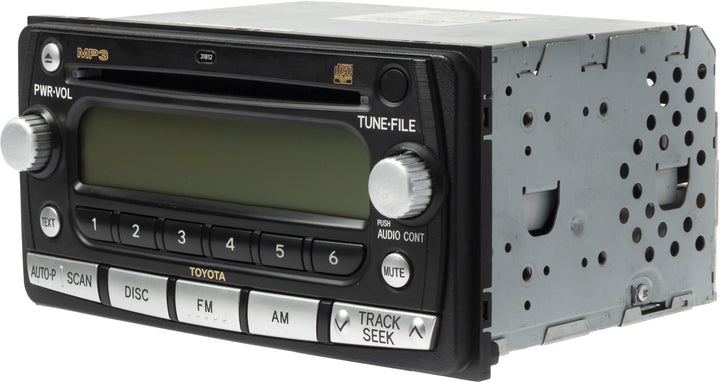 0 reiページ 2007 Toyota Yaris AM FM Radio Single Disc CD MP3 Player 08600