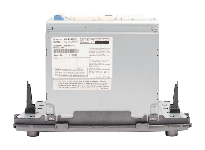 2012-2015 Toyota Prius AM FM Radio CD Player Face ID 57032 86140