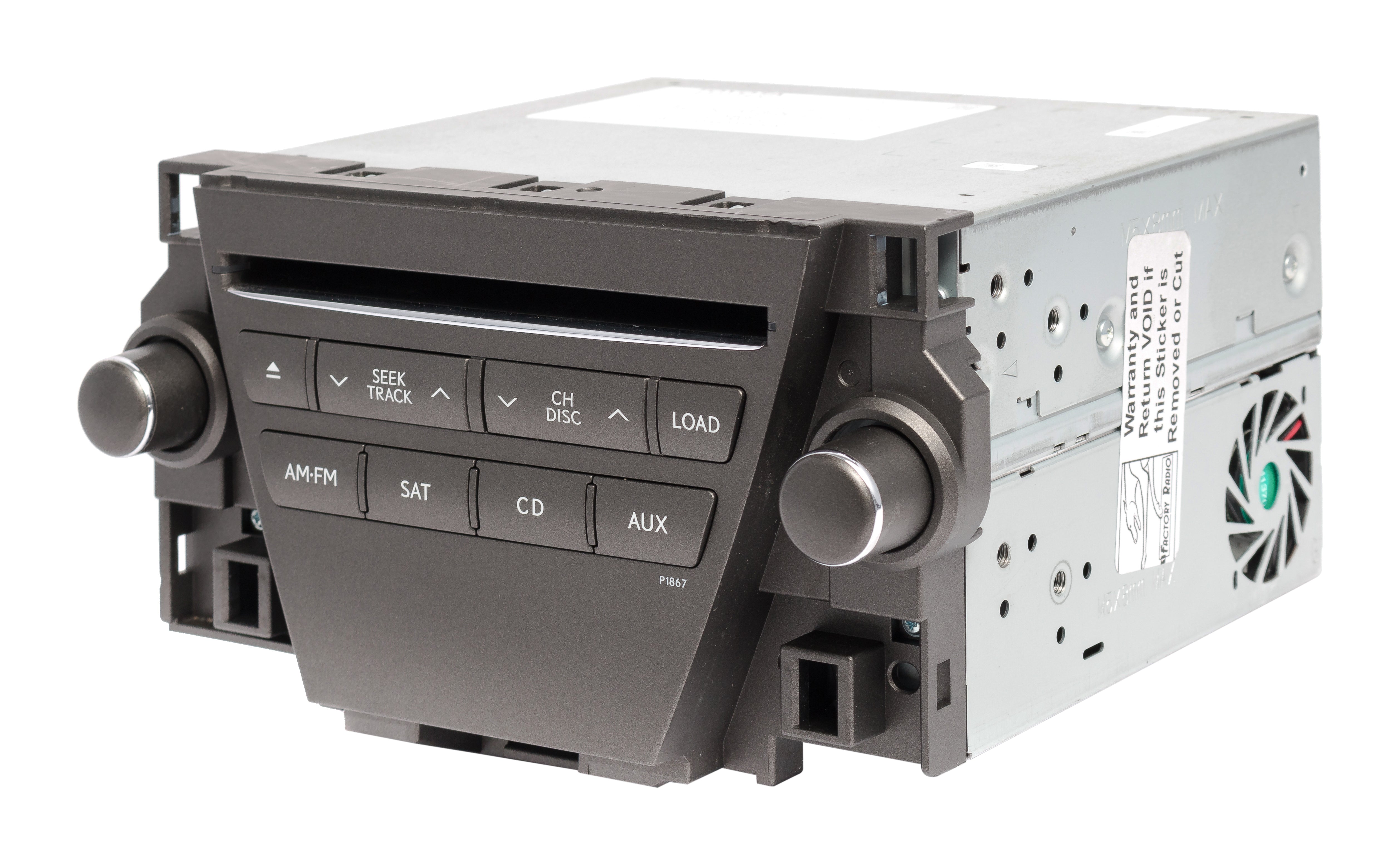 Lexus Cd Player 2010-2012 Lexus ES350 AM FM Radio Single Disc CD Player 86120-33E50 OP ...