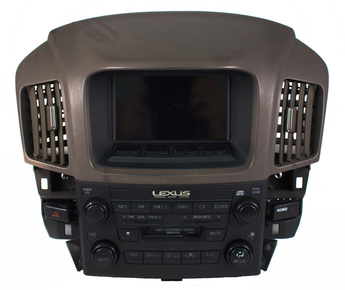 1999-2003 Lexus RX 300 AM FM Radio Cassette Player CD Controls 86120-4 ...