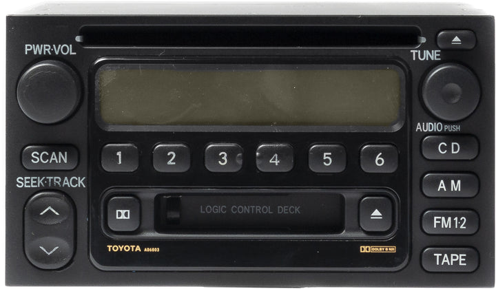 1999-2002 Toyota 4Runner AM FM Radio Cassette CD Player 86120
