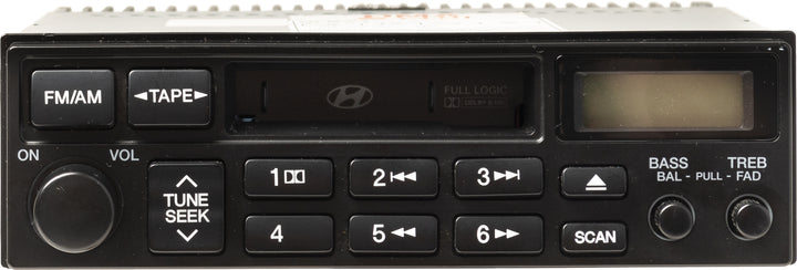 2003-06 Hyundai Accent AM FM Stereo Cassette Player 96140-25308