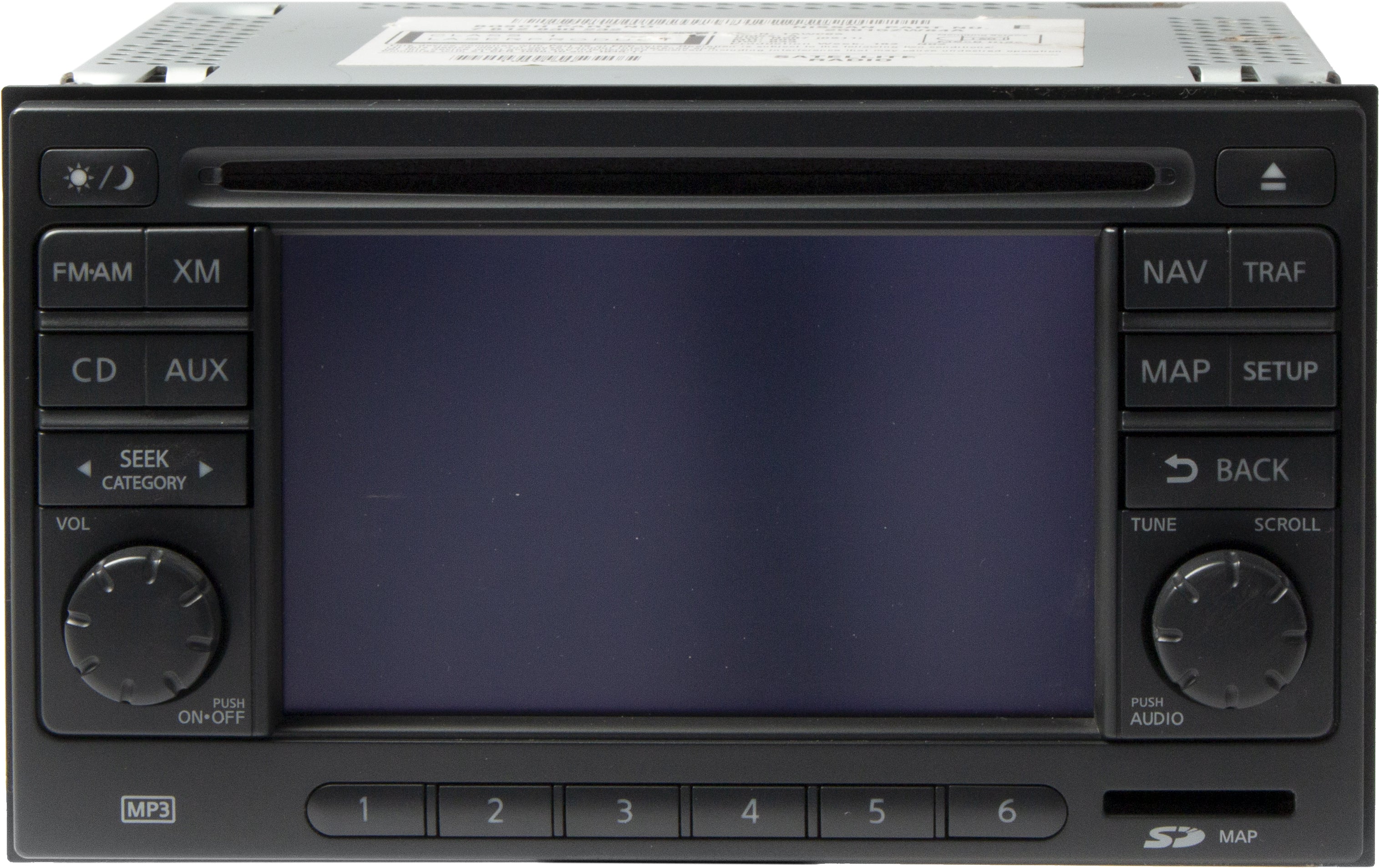 Nissan Versa Sentra 2012 Radio AM FM mp3 CD w Navigation Model