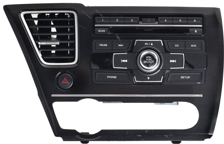 2013 Honda Civic AM FM SAT Radio CD MP3 Player Model 39100-TT1