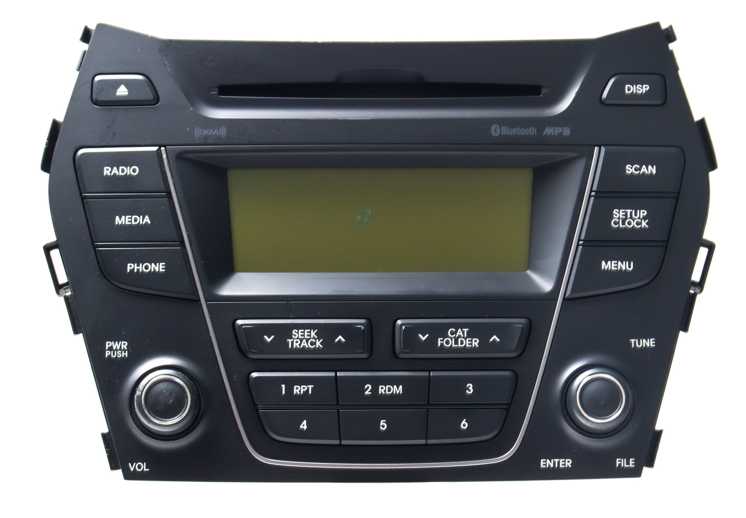 2013-14 Hyundai Santa Fe AM FM XM Radio Single Disc CD Player MP3 9617 ...