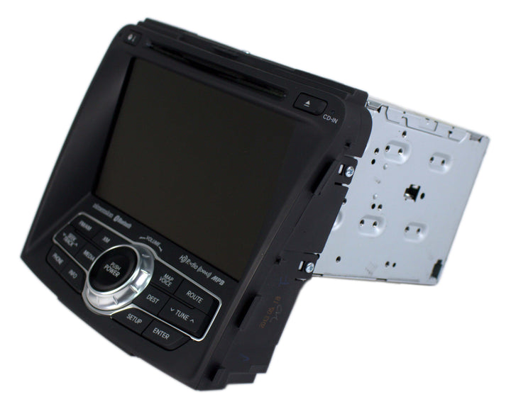 2013 Hyundai Sonata AM FM SAT Radio CD MP3 Player BT GPS Nav Part ID 96560-3Q206