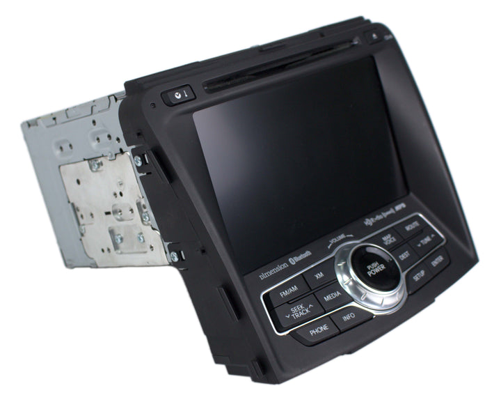 2013 Hyundai Sonata AM FM SAT Radio CD MP3 Player BT GPS Nav Part ID 96560-3Q206