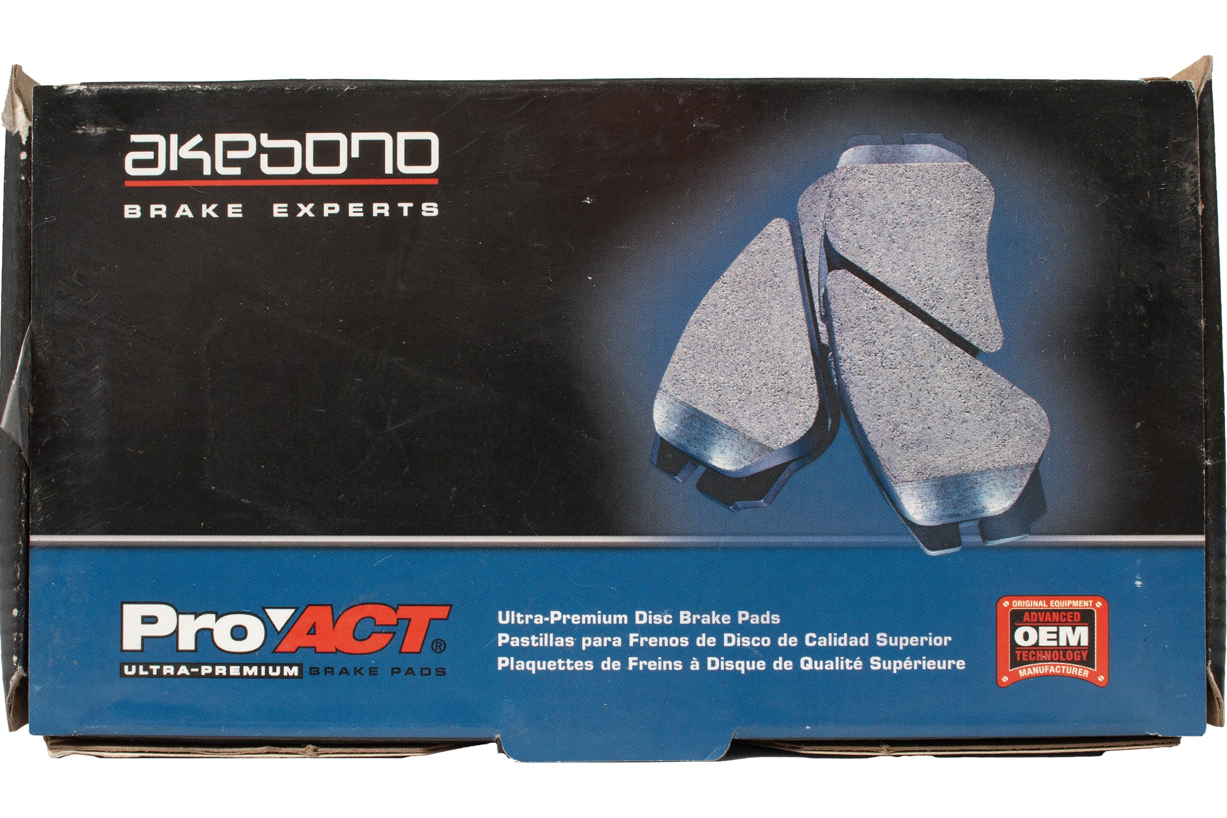 Akebono Proact Front Ceramic Brake Pad Set Fits 95-04 Toyota