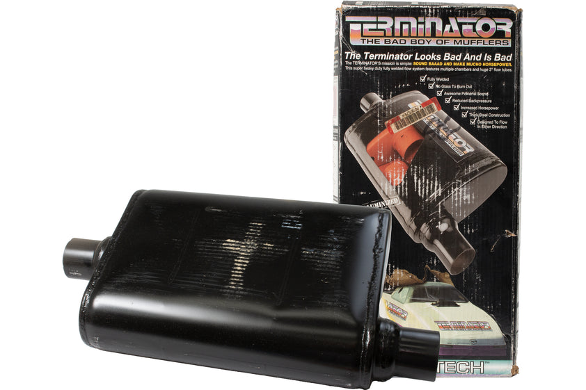Inside Flowtech Raptor Muffler Flow Flowtech Muffler Terminator Fully Welded Flow System Huge 3