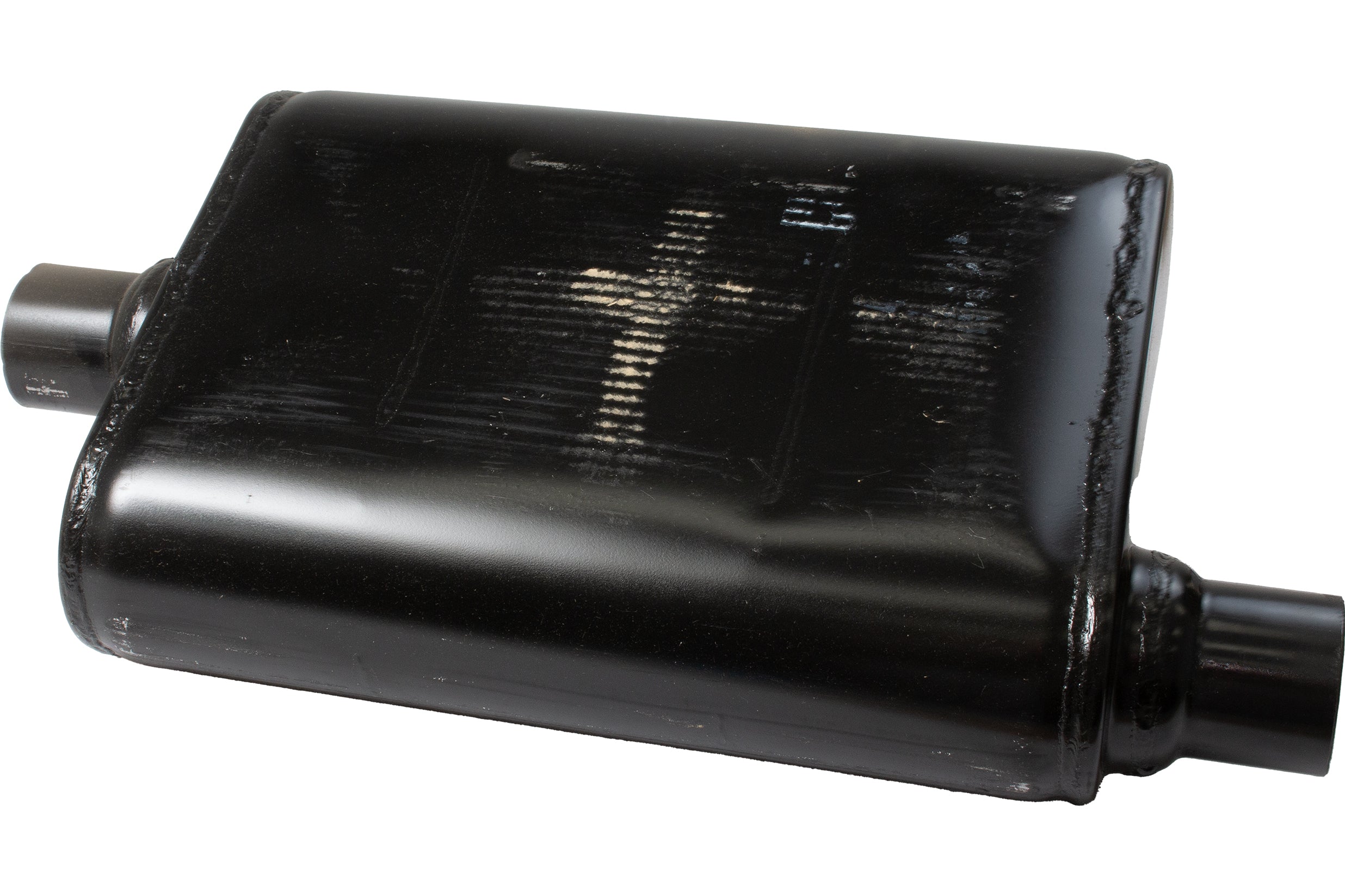 Inside Flowtech Raptor Muffler Flow Flowtech Muffler Terminator Fully Welded Flow System Huge 3