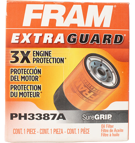 Fram Extra Guard Oil Filter PH3387A – US-Made Engine Oil Filter