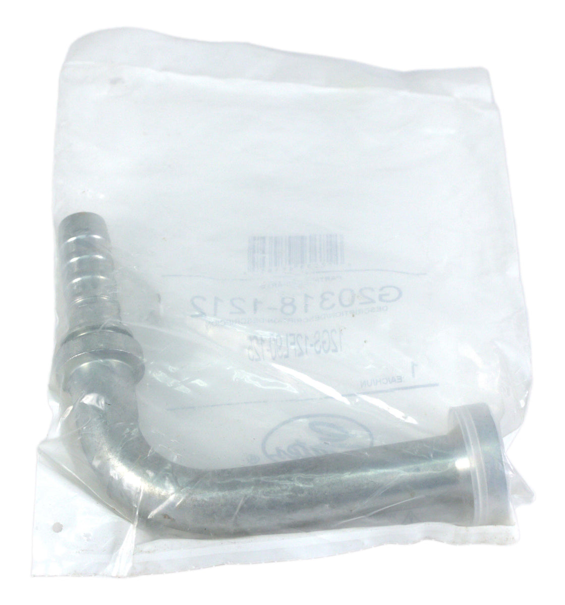 Gates GlobalSpiral Coupling Code 61 O-Ring Flange 90 Bent Tube Model G ...