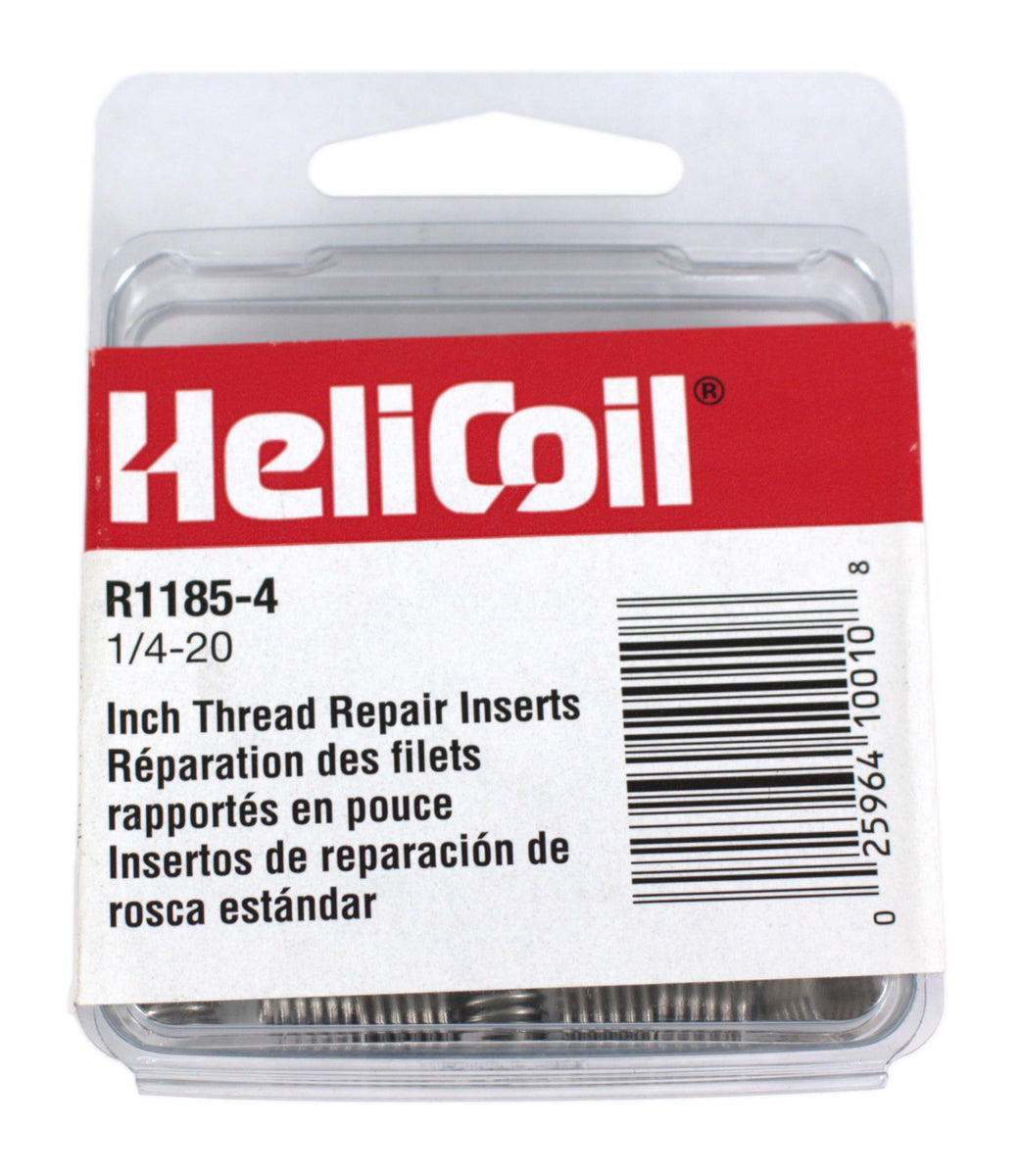 Helicoil Steel Inch Thread Repair Inserts 1/4-20 Threads 12x Part Numb ...