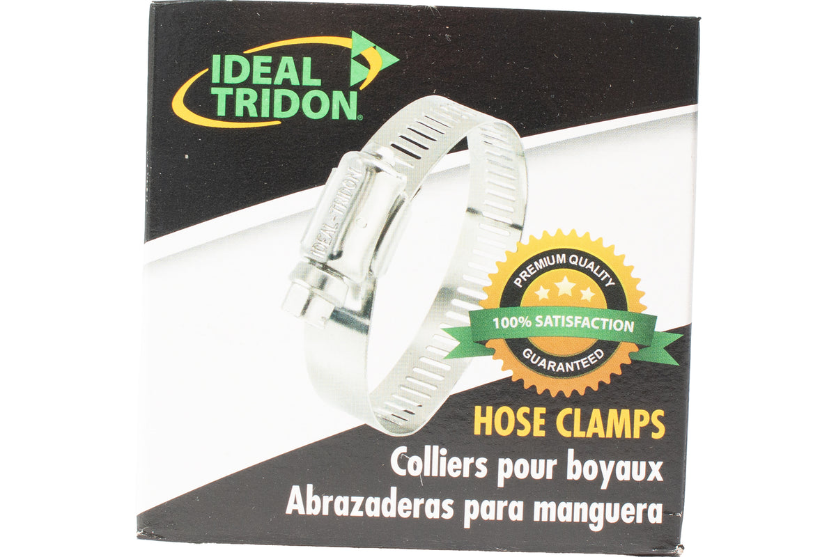 1/2 Hose Clamps Stainless Steel Ideal Tridon Hose Clamp Size Chart: A ...