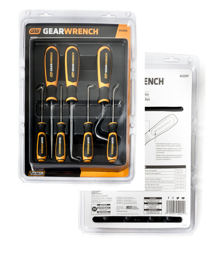 Gera　エンジェルセット Apex Tool Group GearWrench 7 PC Steel Blade Hook & Pick Set Part