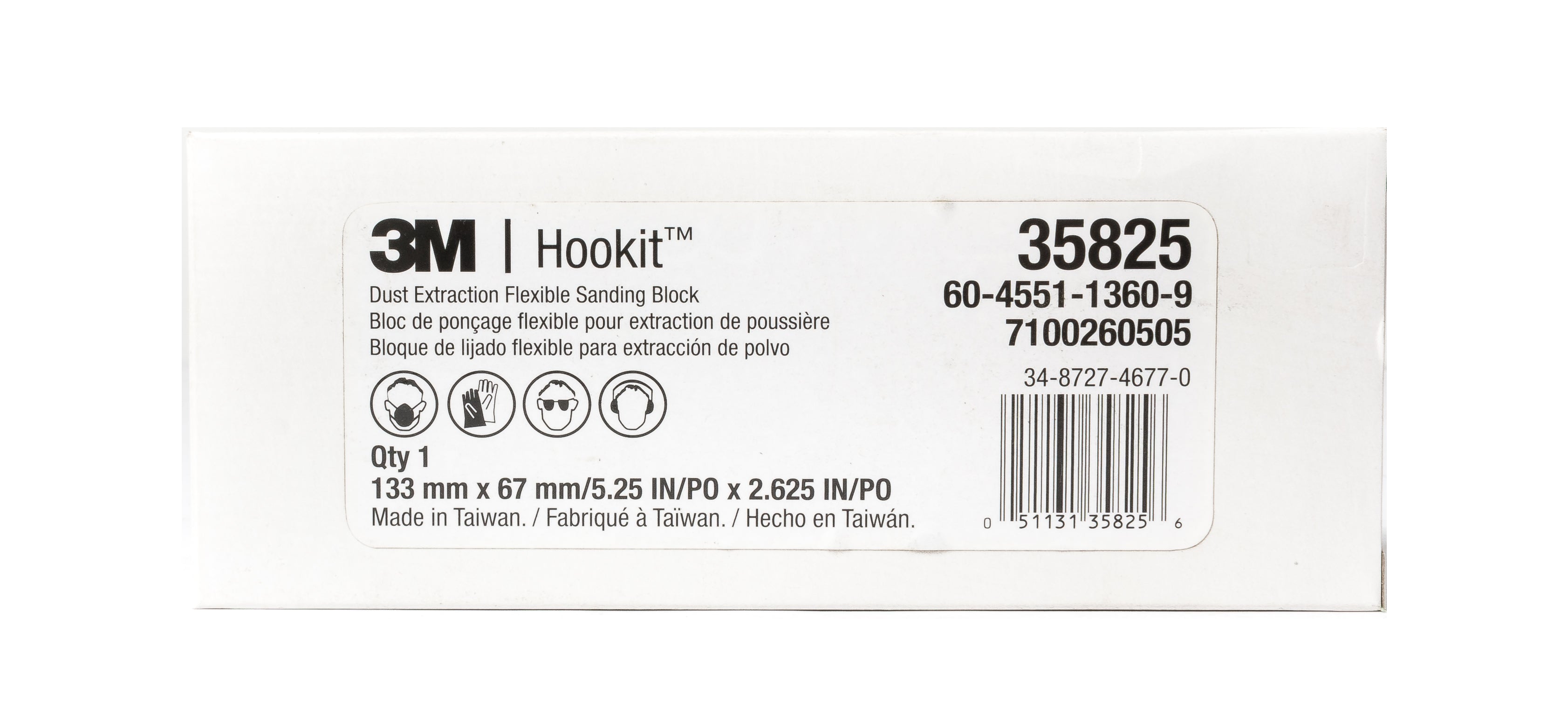 Il suffit d’acheter 3M™ Hookit™ Bloc de ponçage manuel Rigide, 70 mm x Il suffit d’acheter 3M™ Hookit™ Bloc de ponçage manuel Rigide, 70 mm x