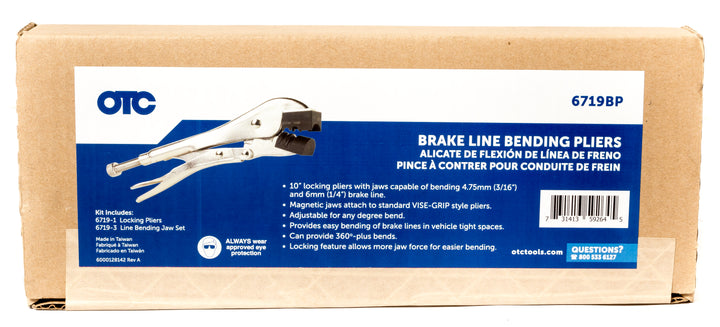 OTC Brake Line Bending Pliers 10 OTC Brake Line Bending Pliers 10