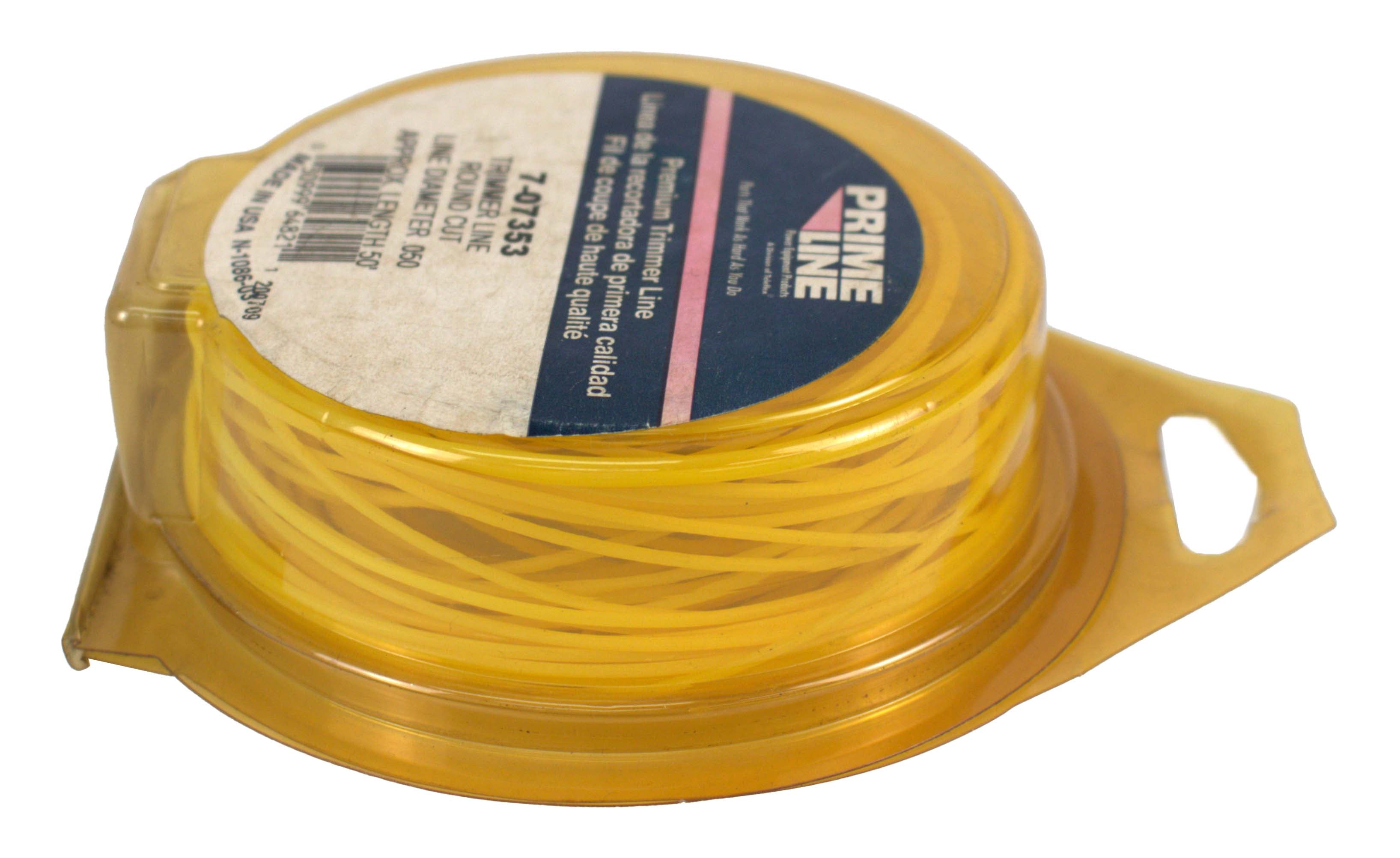 Prime Line Premium Trimmer Line 50ft Round Cut .050in Yellow Part Numb ...