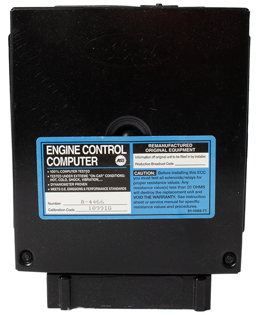 Control Module M368 SMP Engine Control Module Fits Select 1987-1990 Ford Mustangs Part Num ...