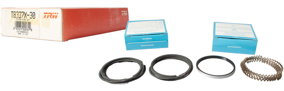 TRW Piston Rings Fits 1980-84 Chevrolet Caprice GMC Caballero Model ID ...