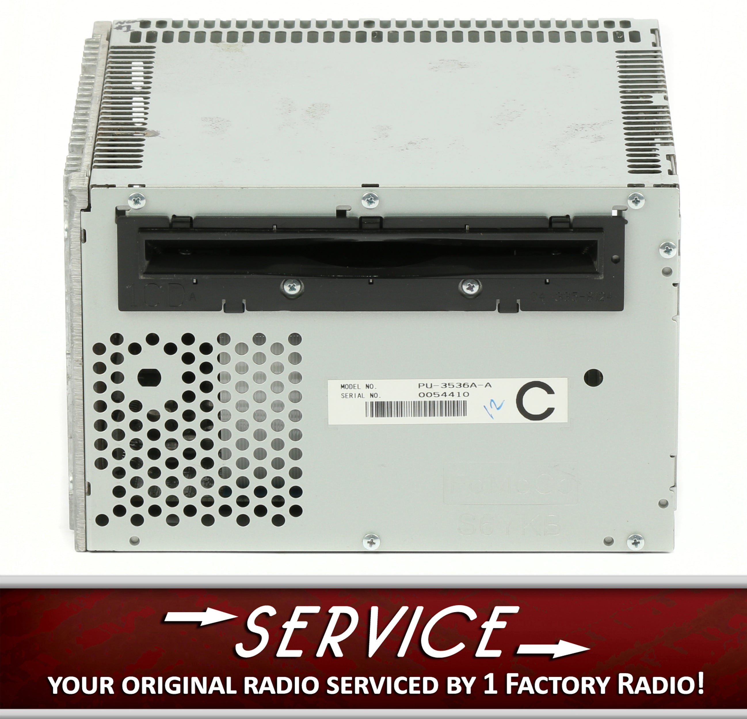 Ford F150 AM/FM/SAT ACM Radio Repair Service – 2011-2014, SEND-IN SERVICE, 1 YR Warranty