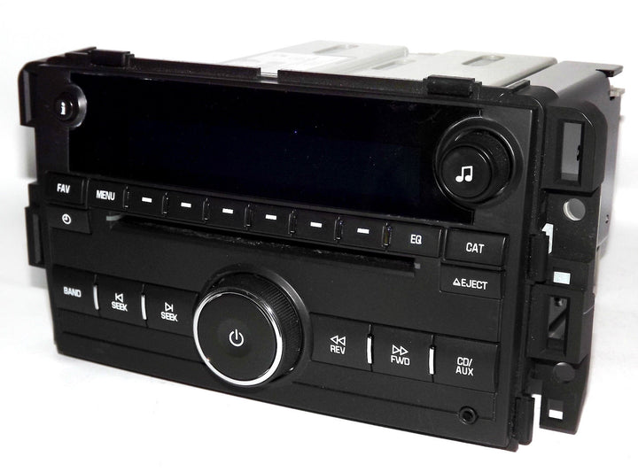 Used OEM Radio Receiver – 2007-2008 Chevy Silverado & GMC 1500, AM/FM With OPT UVB (Dash Mount)