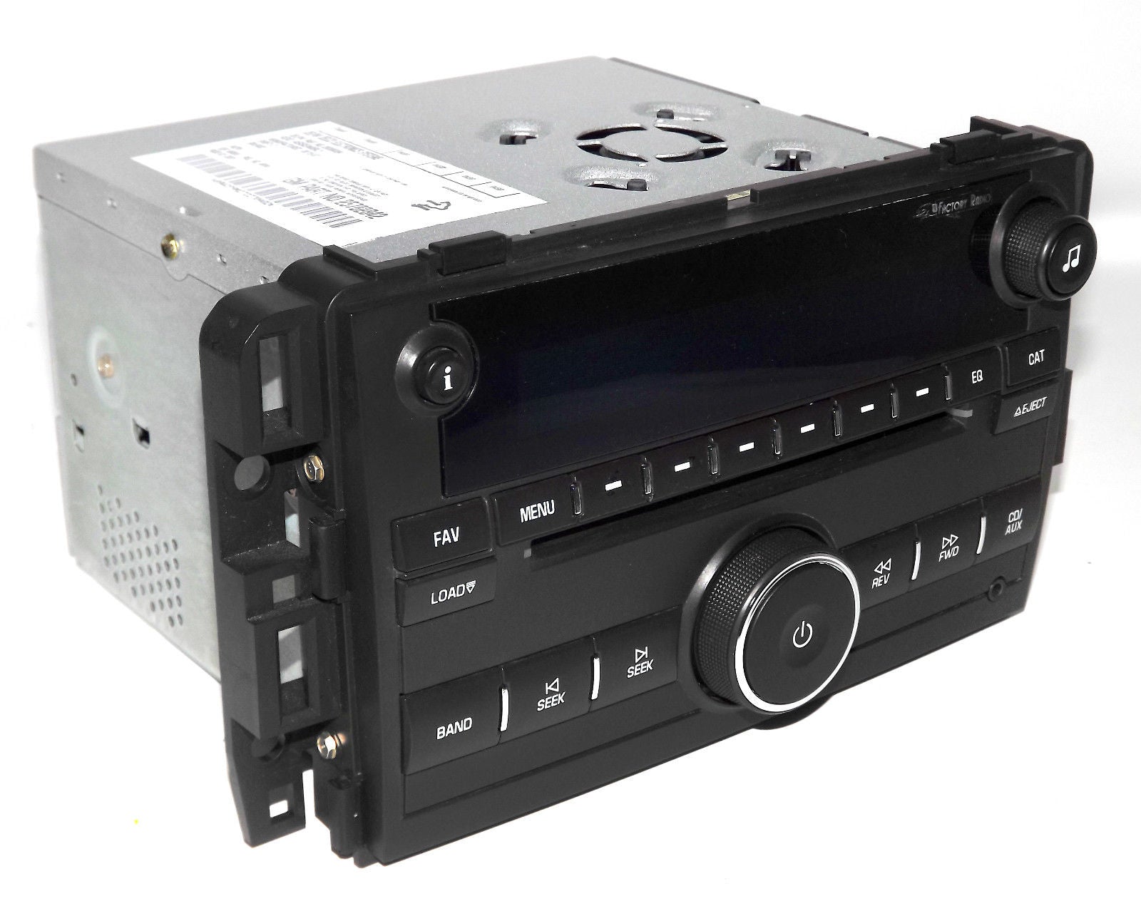07-10 Chevy GMC OEM Truck 6 Disc CD Auxiliary Input Radio GM 07-10 Chevy GMC OEM Truck 6 Disc CD Auxiliary Input Radio GM