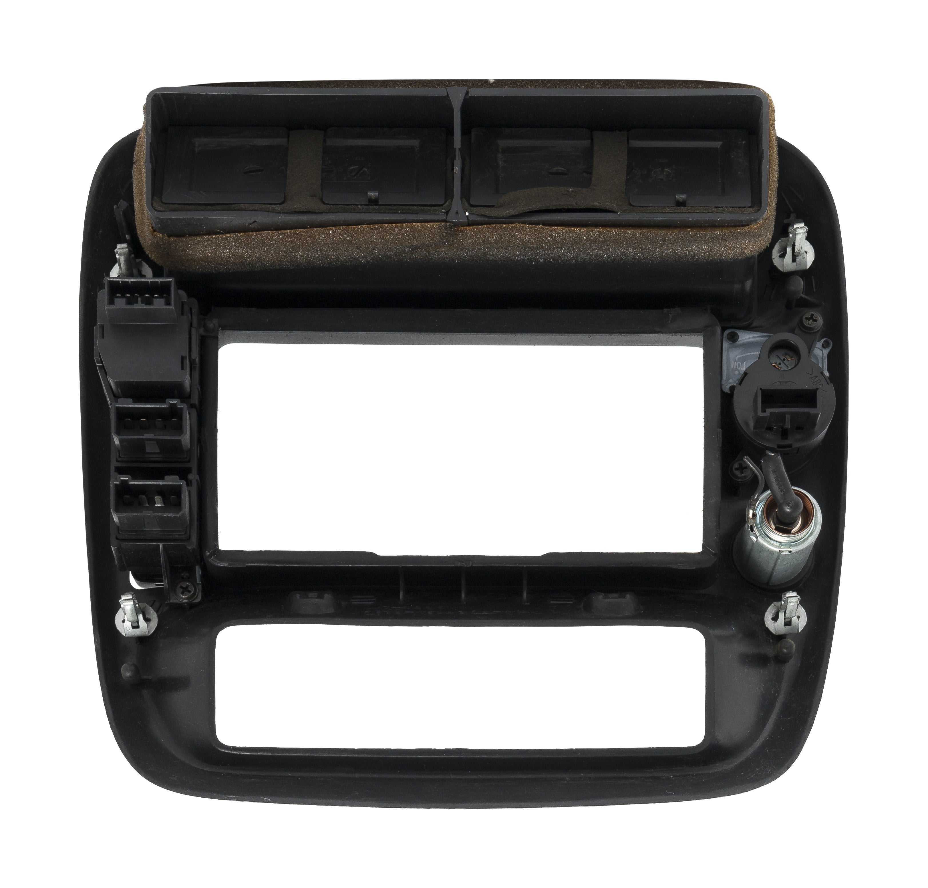 1995-2004 Ford Ranger Dash Mounted Radio Trim Bezel w Vents Part F67B ...