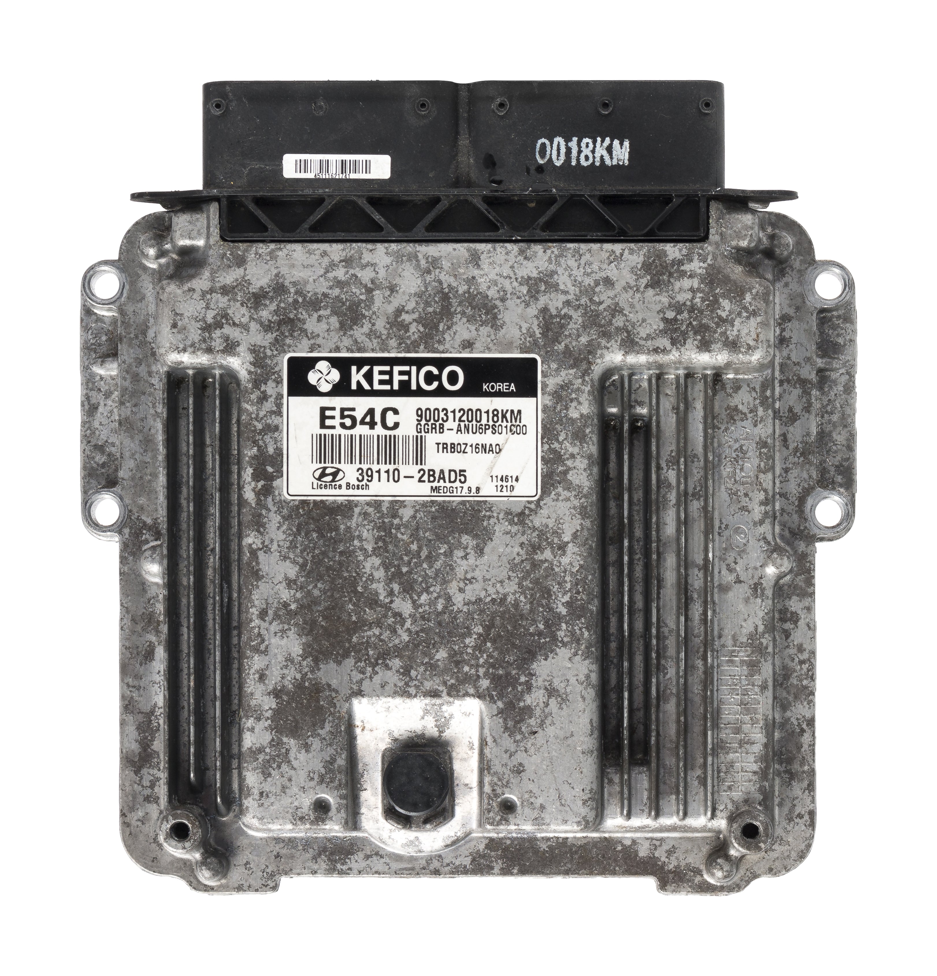 Engine Control Module Ph5712 2012-14 Hyundai Accent Electronic Engine Control Module Model Number 3 ...