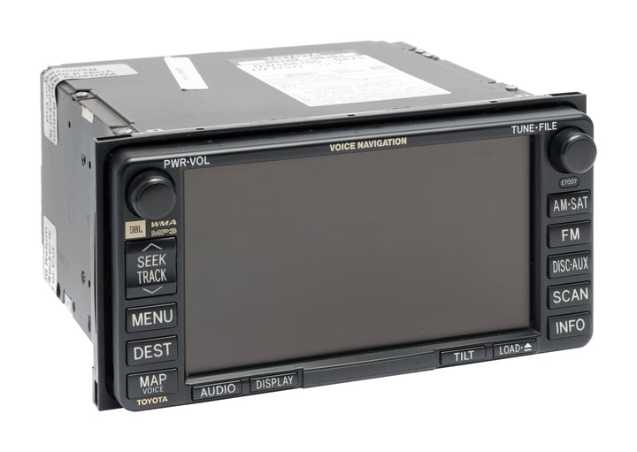 2006-10 Toyota Sienna AMFM Sat Radio GPS 4-Disc CD Player Part