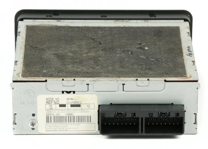 2007-2012 Nissan Quest Titan Entertainment DVD Player Part Number