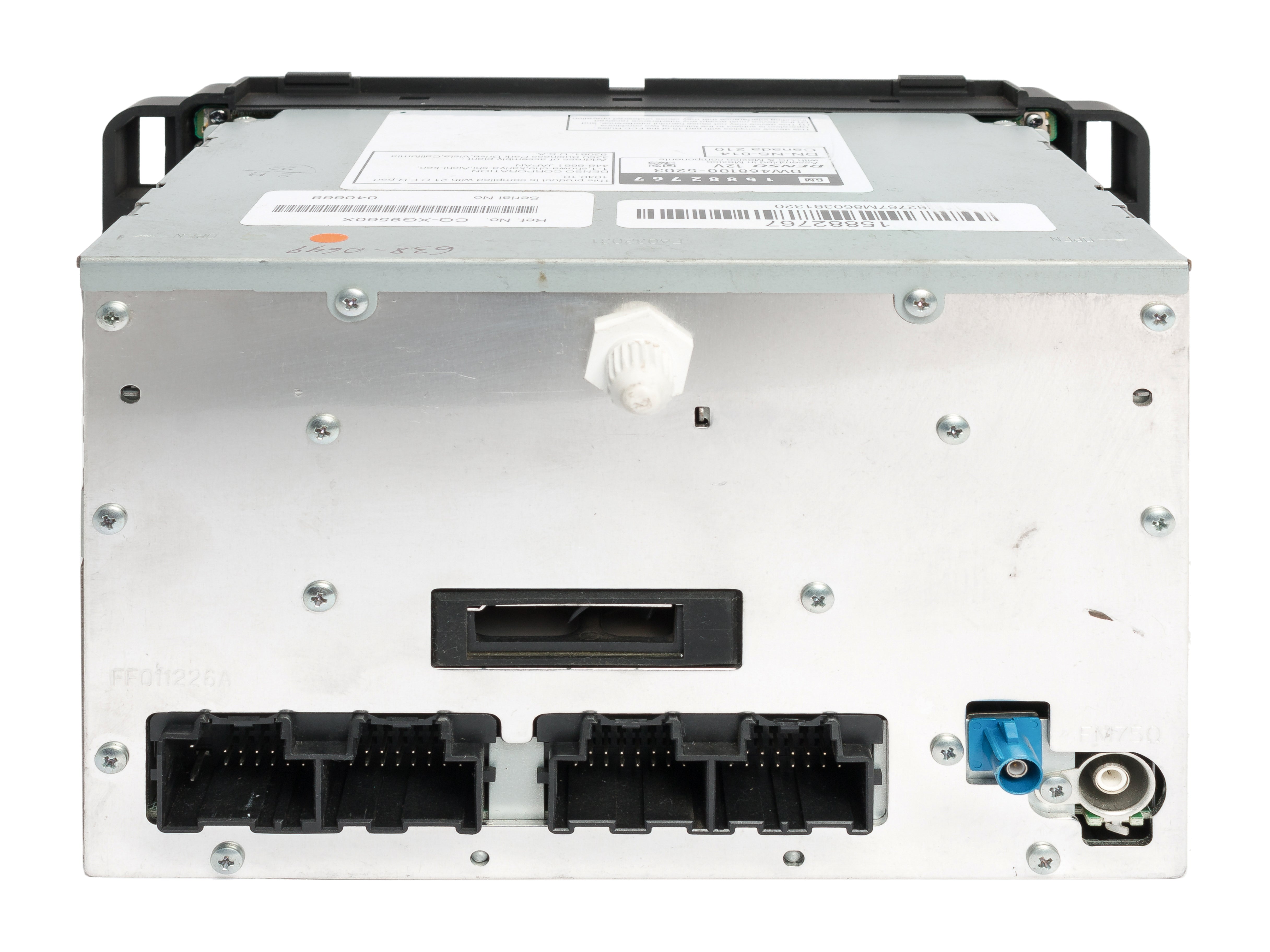 85640007 07 Chevrolet Silverado GMC Yukon Radio AM FM DVD Mp3 CD Nav w Aux Inpu ...