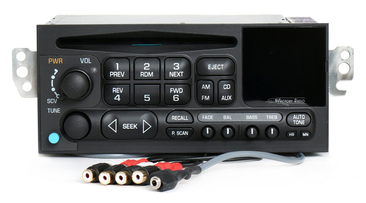 95-02 GMC Chevrolet Isuzu Car AM FM CD Player w Aux Input
