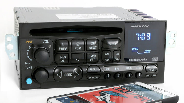 1995-2002 Chevy Car AM FM CD Radio w Bluetooth Music Upgrade