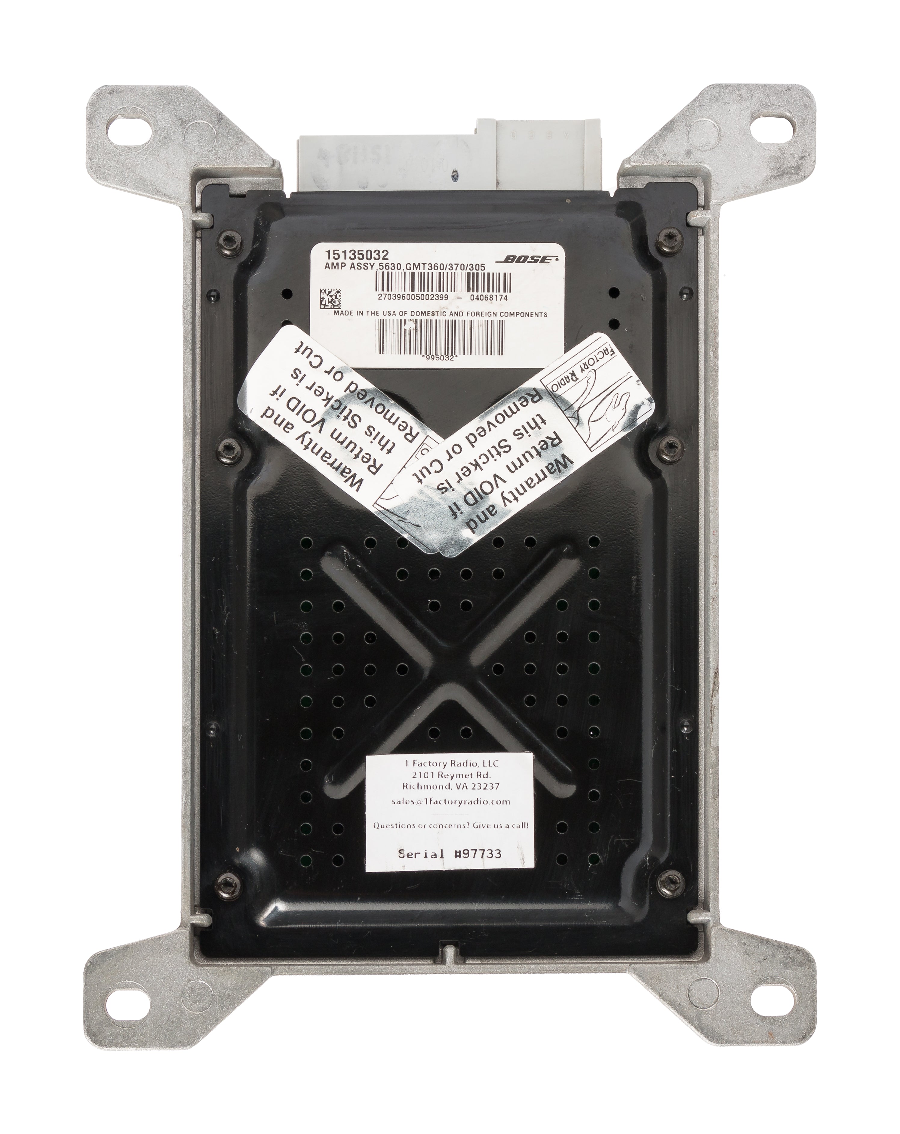2004-2009 GMC Envoy Internal Audio System Amplifier Module Model Numbe ...