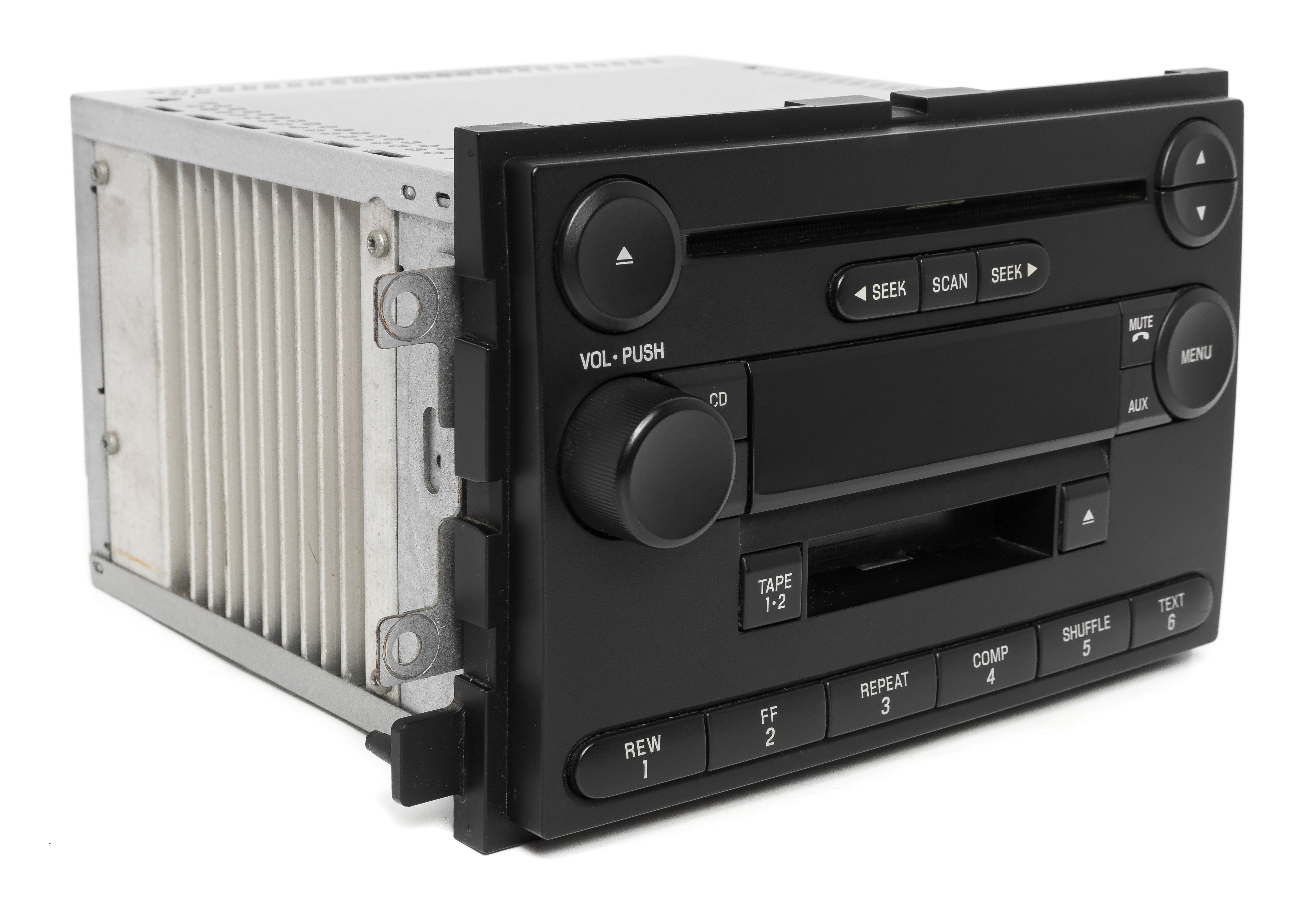2004 Ford F 150 OEM Original AM FM Cassette CD Radio W Bluetooth 4L3T 2004-ford-f-150-oem-original-am-fm-cassette-cd-radio-w-bluetooth-4l3t