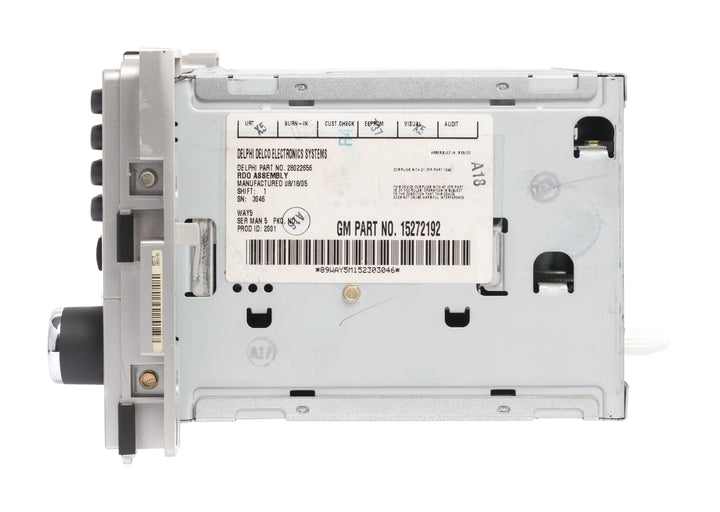 2005-2006 Chevrolet Cobalt AM FM Radio Single-Disc CD Player