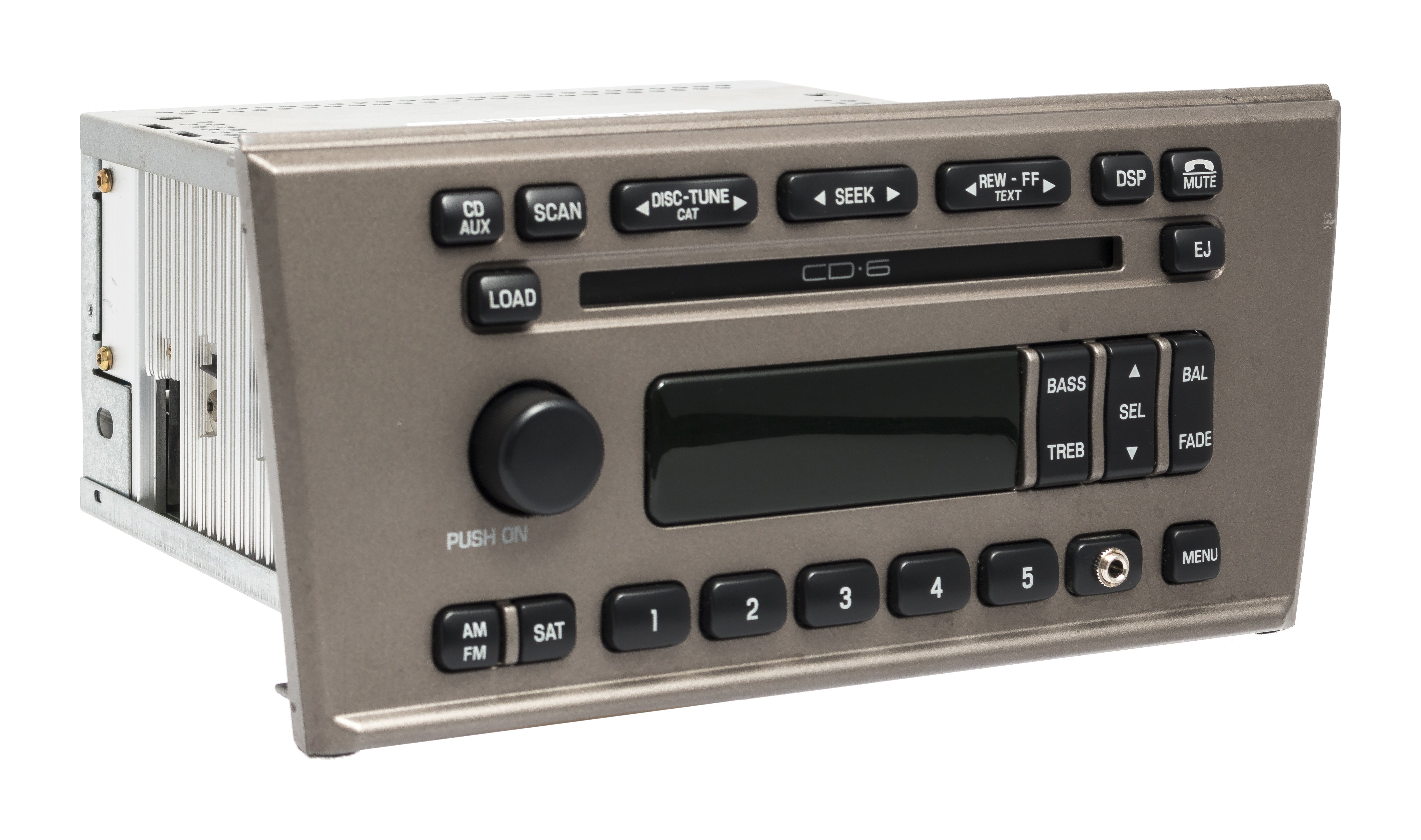 2004-05 Ford Thunderbird AM FM Radio 6 Disc CD Player w Aux Input 4W6T ...