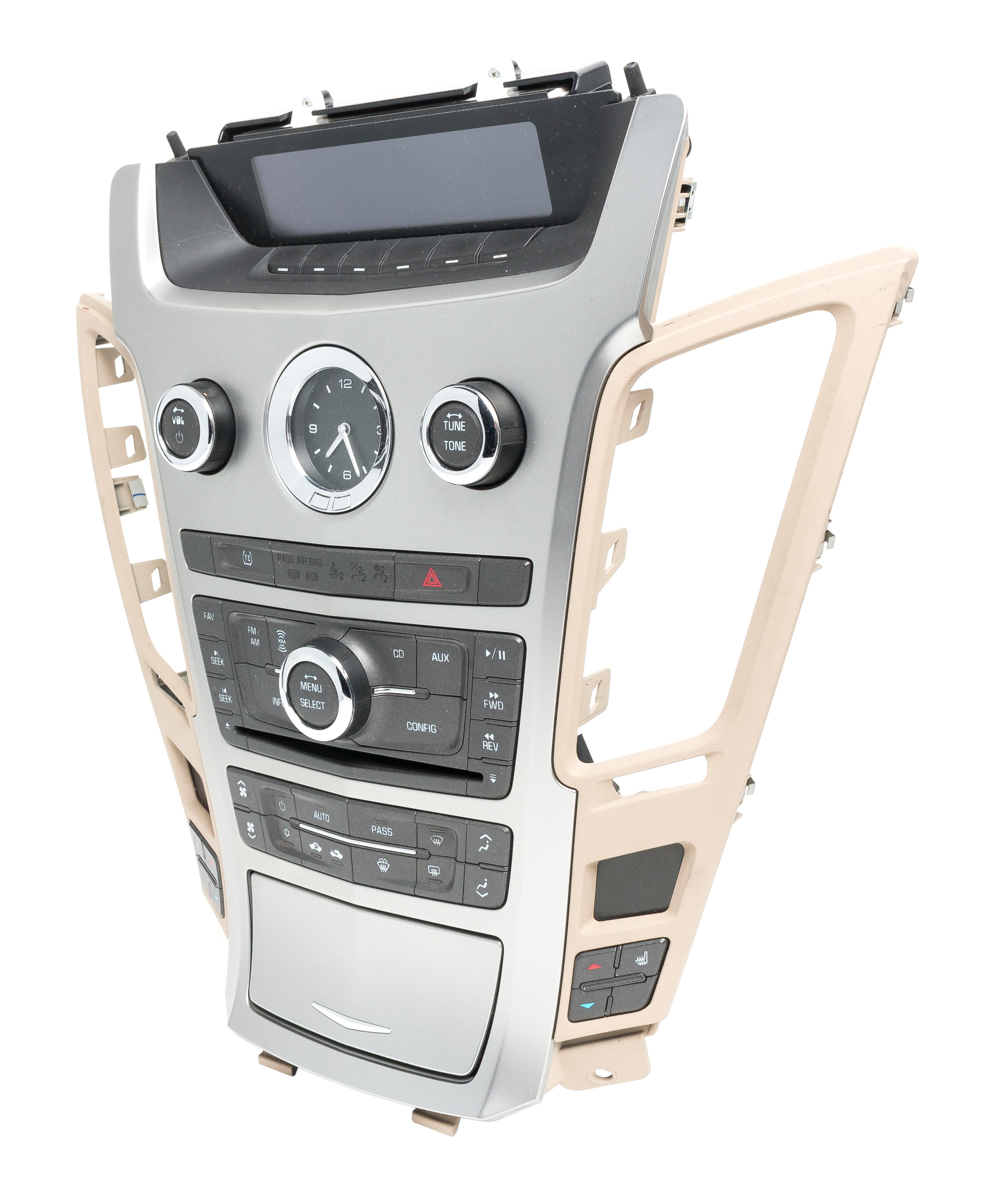 2008-09 Cadillac CTS Audio Climate Control Panel Display