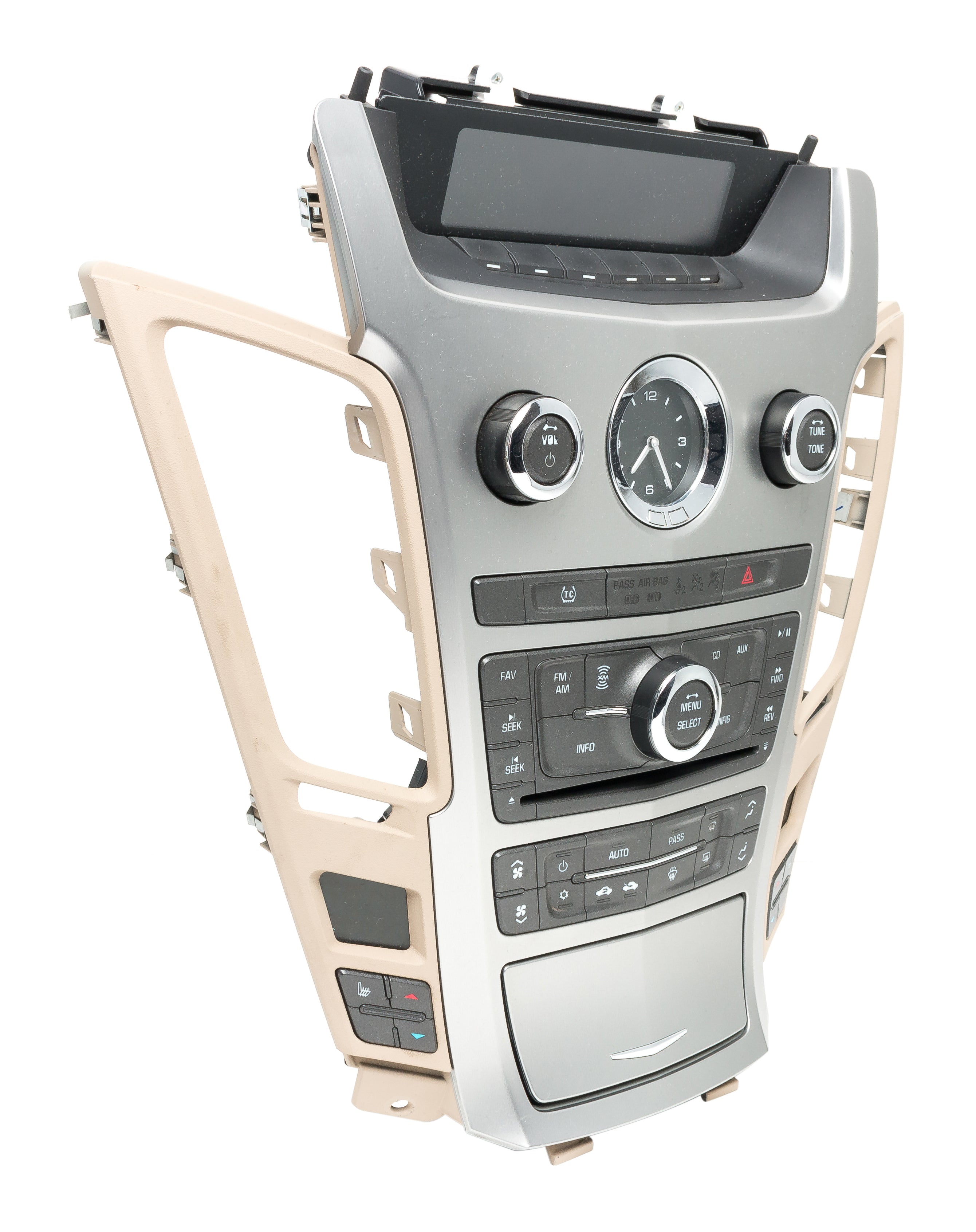 2008-09 Cadillac CTS Audio Climate Control Panel Display