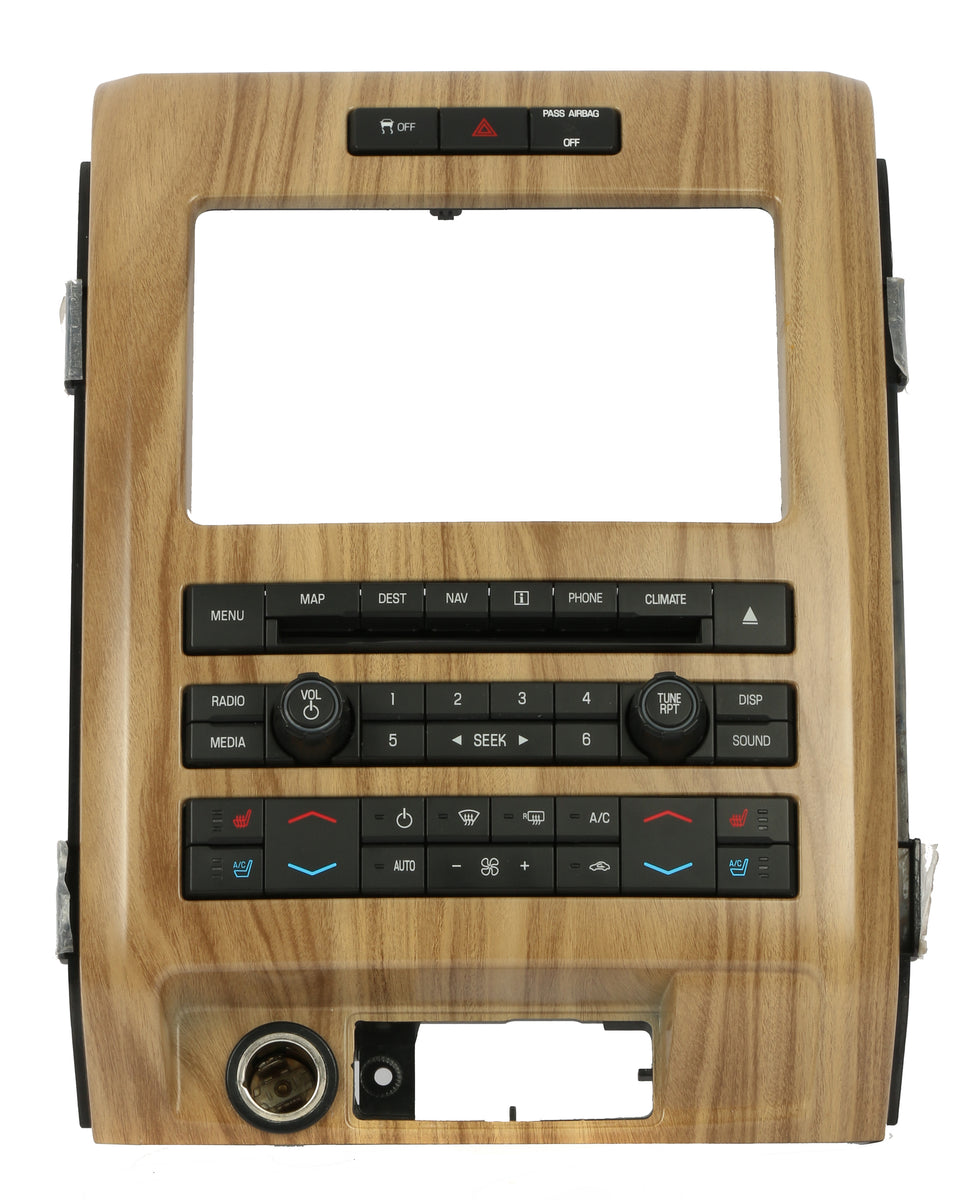 2011-12 Ford F-150 OEM Control Panel w Heated & Cooled Seats Part BL3T ...