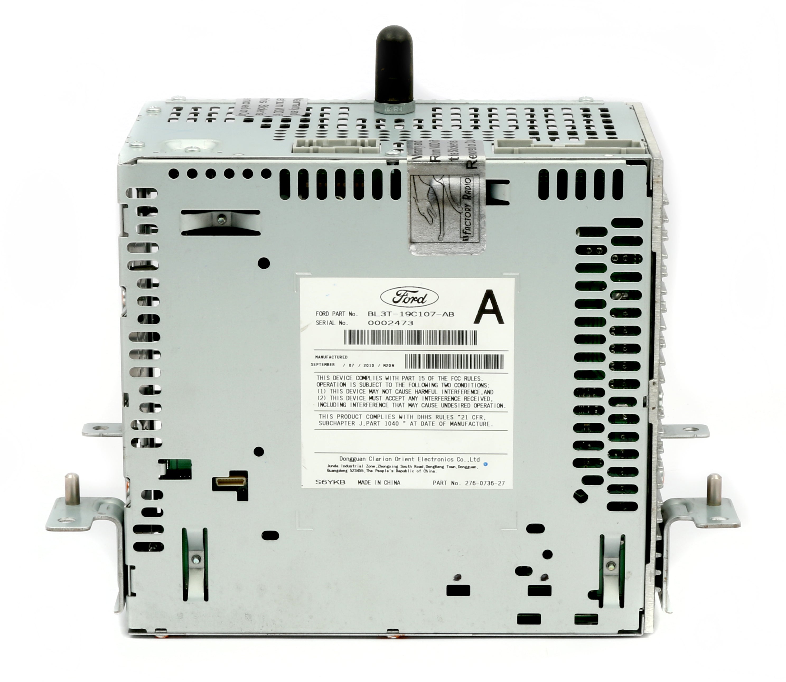 Radio Transceiver Module Ford 2011 OEM Ford F150 Truck AM FM Single Radio CD mp3 Receiver Part BL3T ...