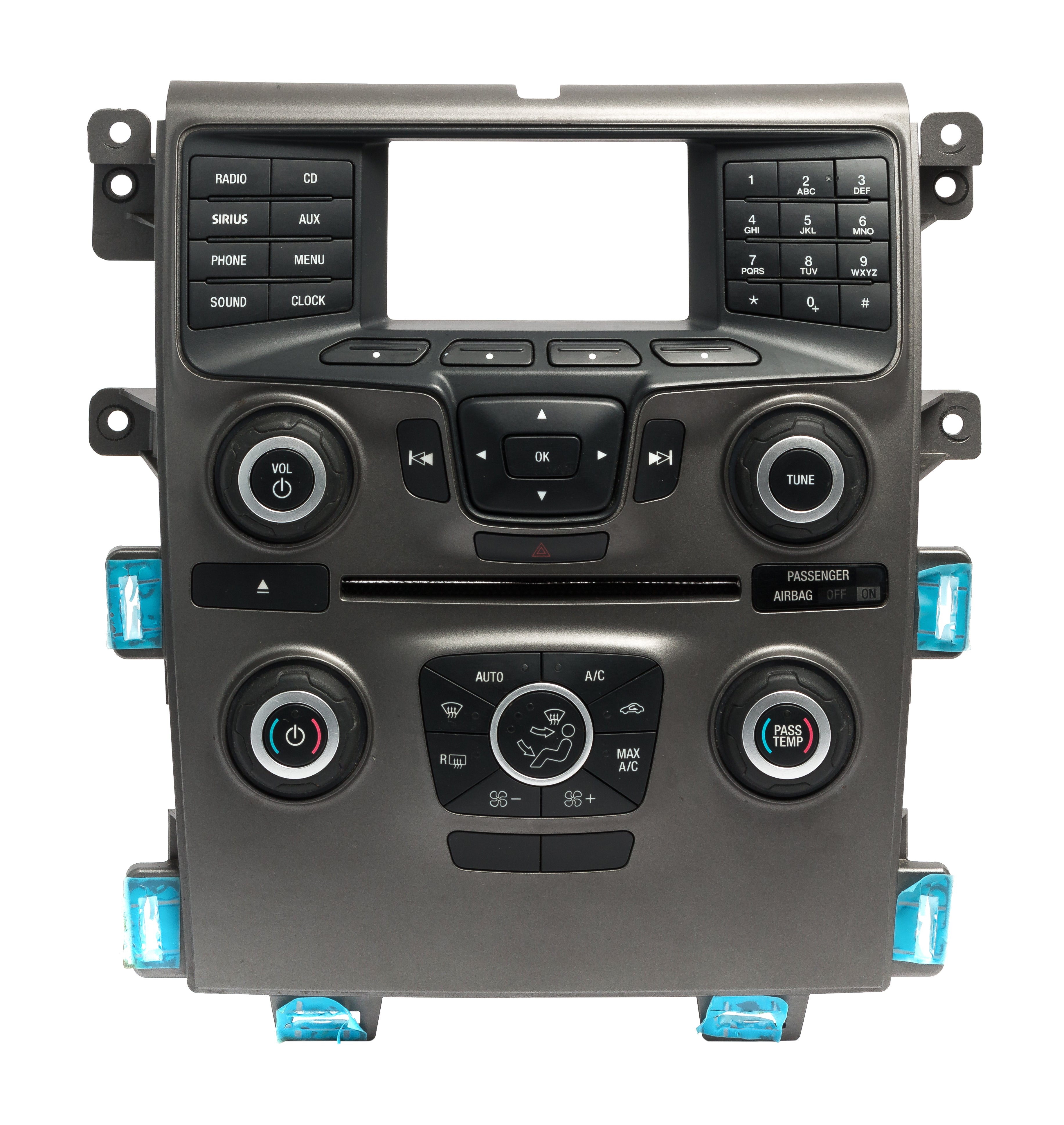 2012-13 Ford Edge Audio Equipment Radio Control AC Control Panel CT4T ...