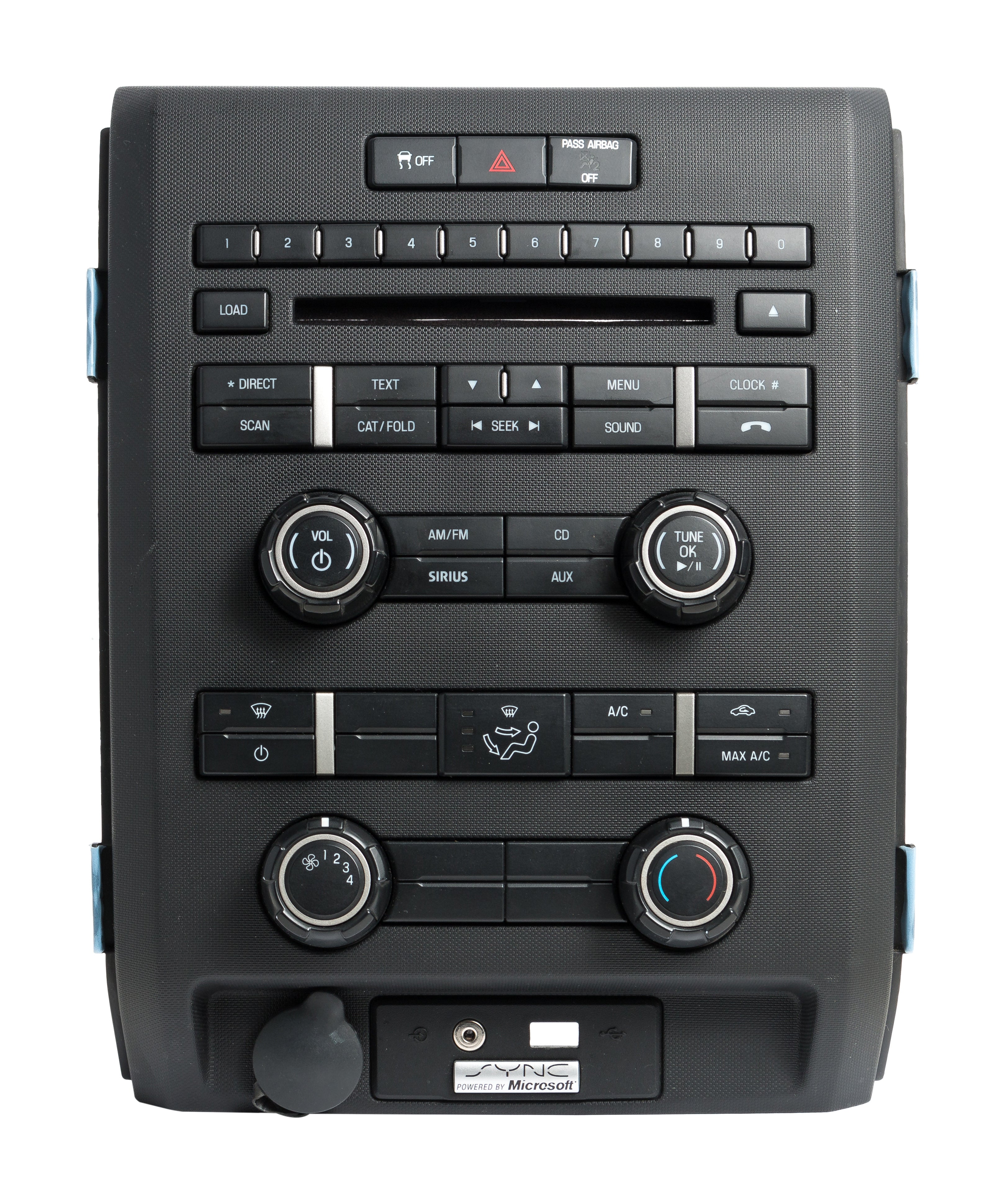 2012-14 Ford F-150 Truck Raptor Audio Climate Control Panel Aux CL3T-1 ...