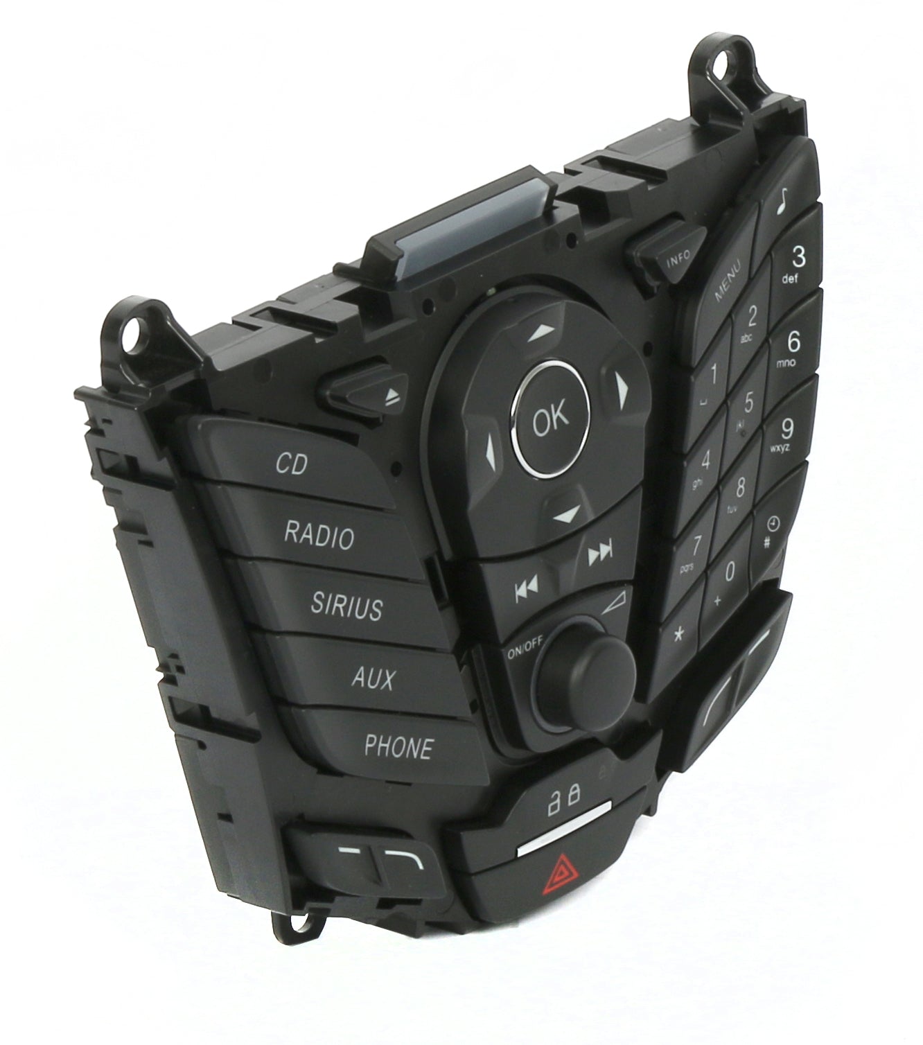 Ford Focus Audio Control Module Ford 2012-2013 Focus AM FM Radio & Phone Controls Module Part CM5T-18K ...