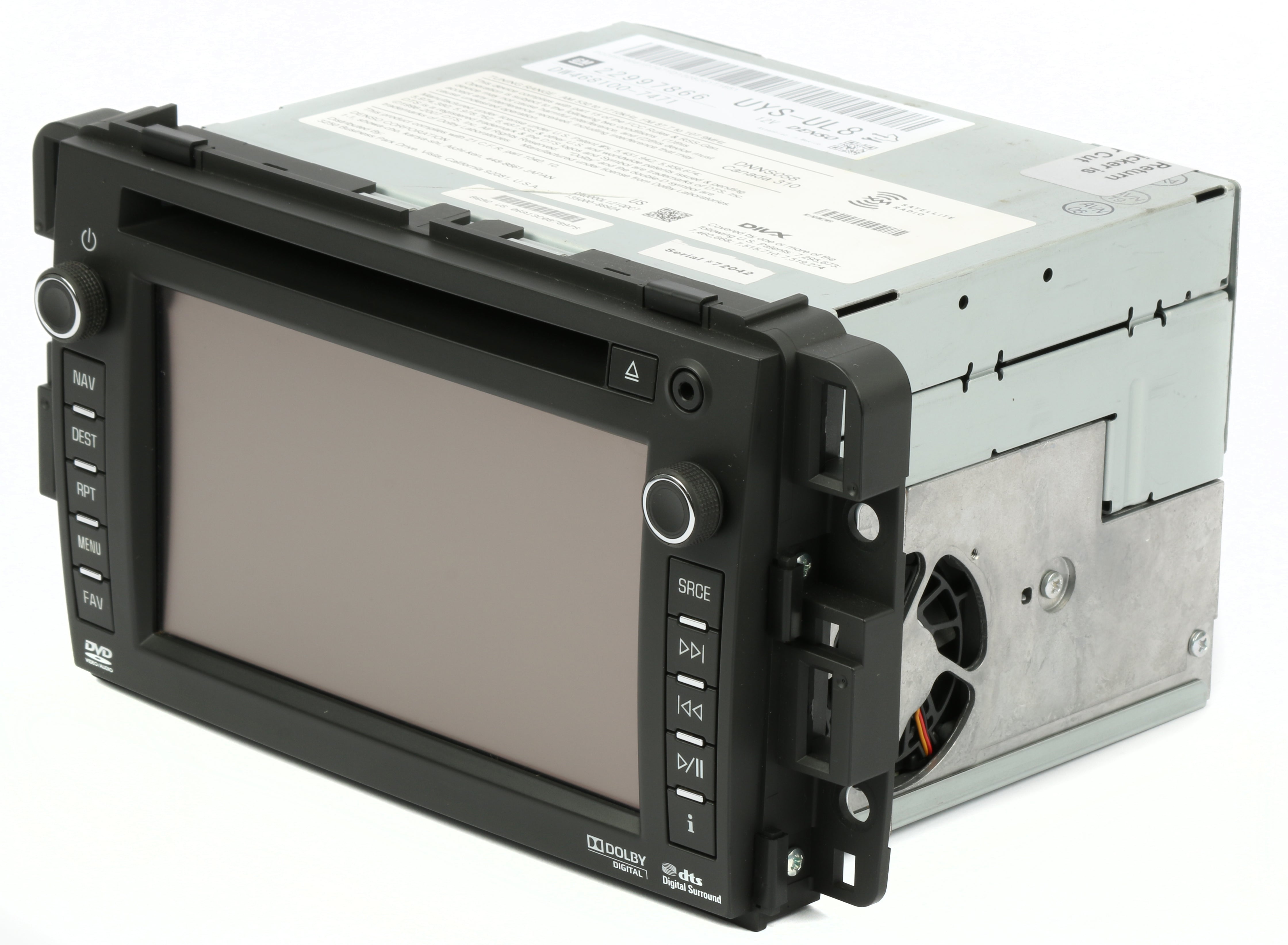 2013-14 Chevrolet GMC AM FM XM Radio CD DVD w Aux Input Player Part 22 ...