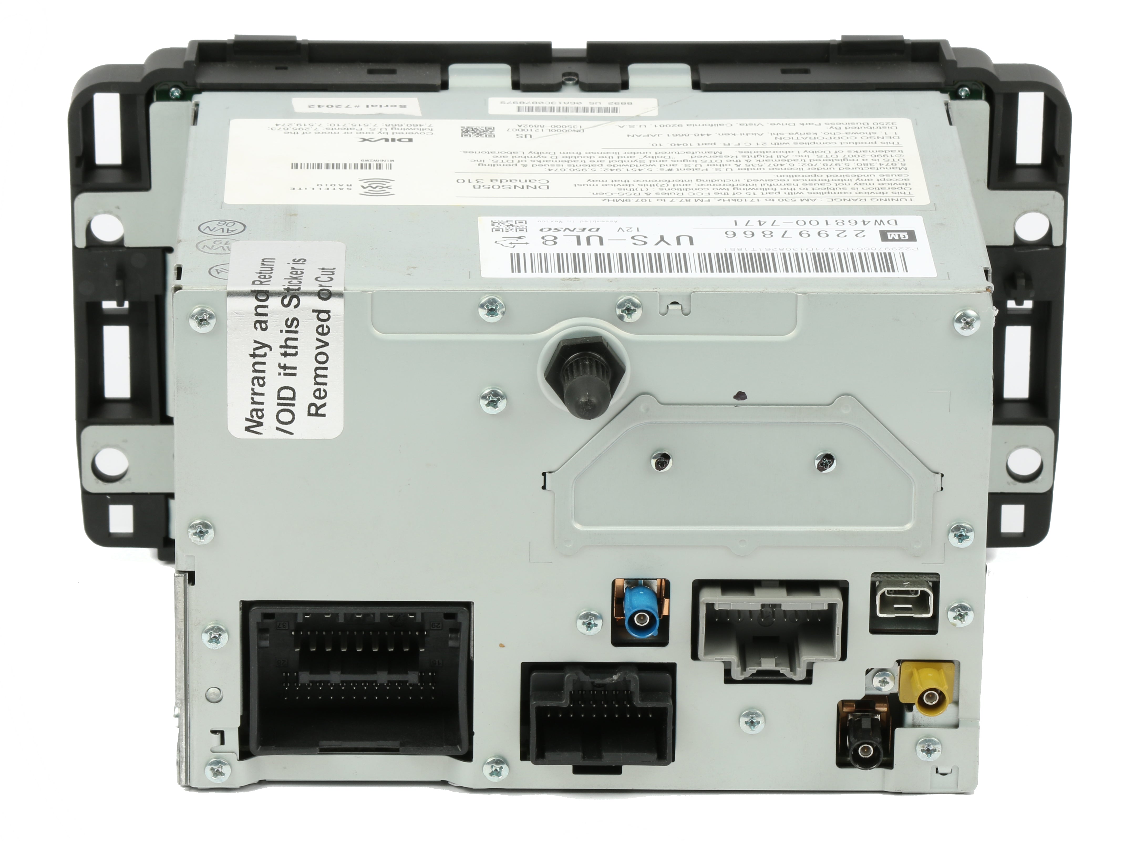 85640007 2013-14 Chevrolet GMC AM FM XM Radio CD DVD w Aux Input Player Part 22 ...