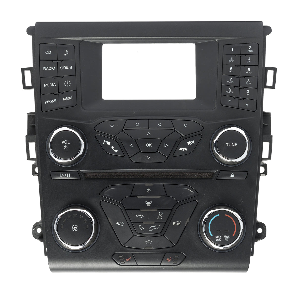 2013 Ford Fusion Radio Media Climate Control Panel Part ID Number DS7T ...
