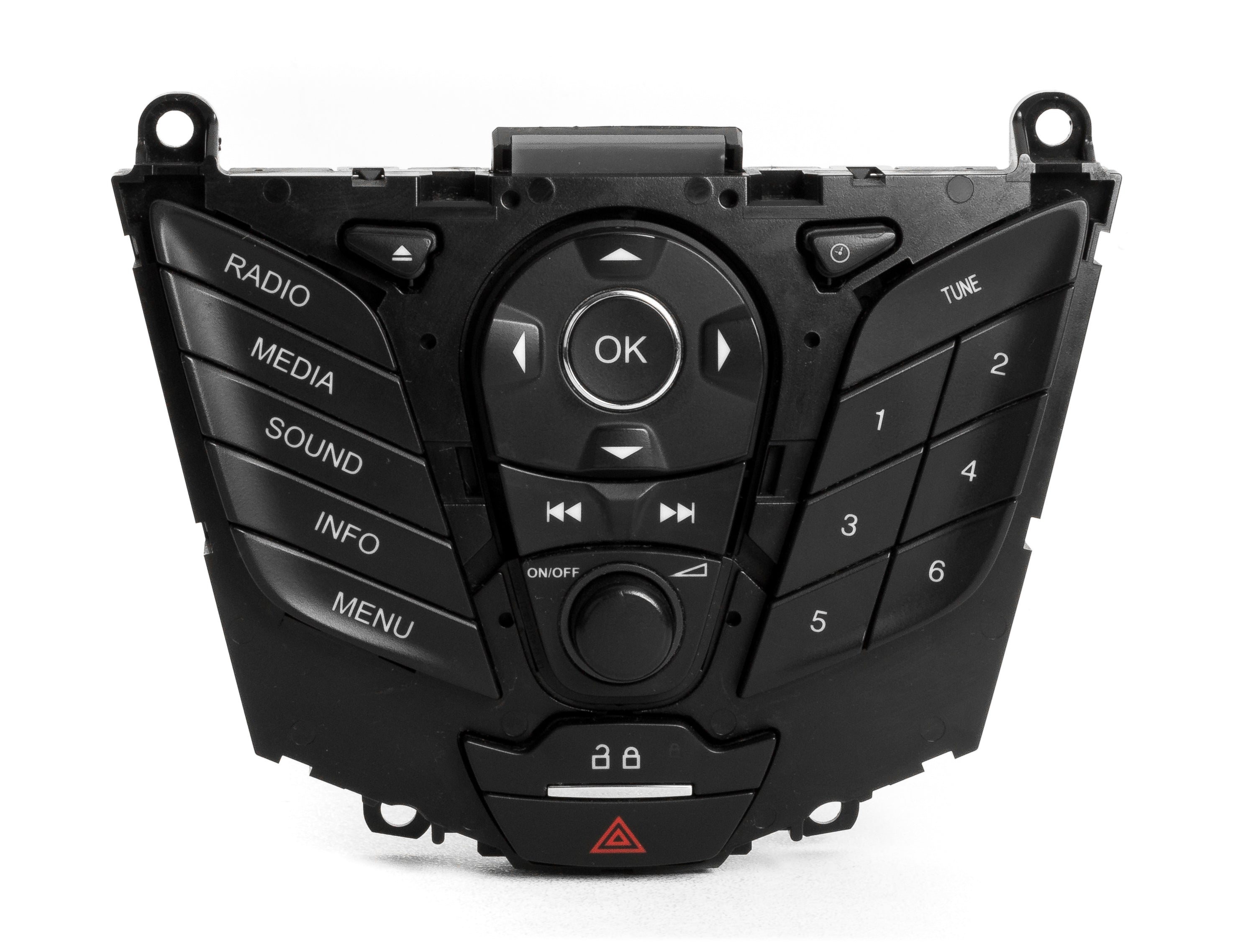Ford Focus Audio Control Module 2013-14 Single Black OEM Original Ford Focus Radio Control Panel DM5T ...