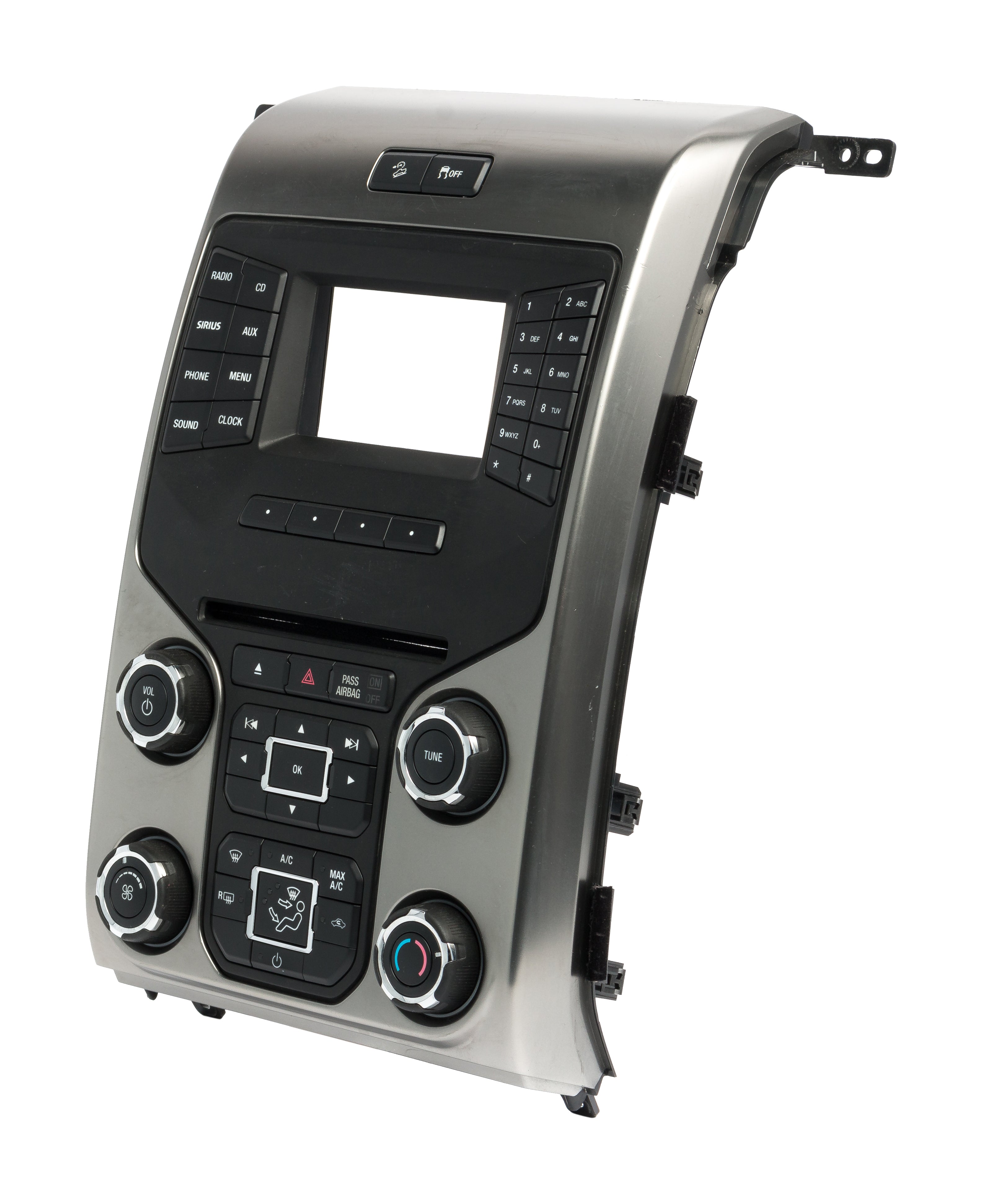 2014 Ford F-150 Raptor Audio Control Panel w Climate Controls GL3T-18A ...